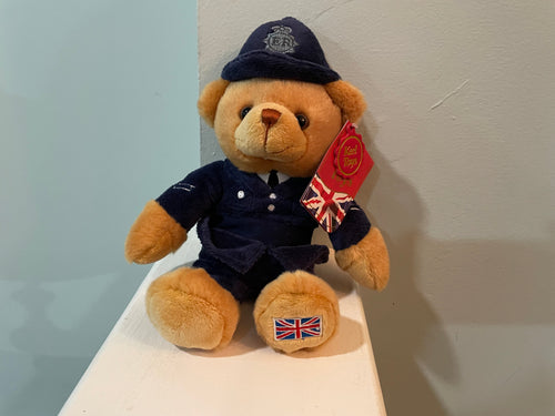 Medium British Policeman Teddy Bear