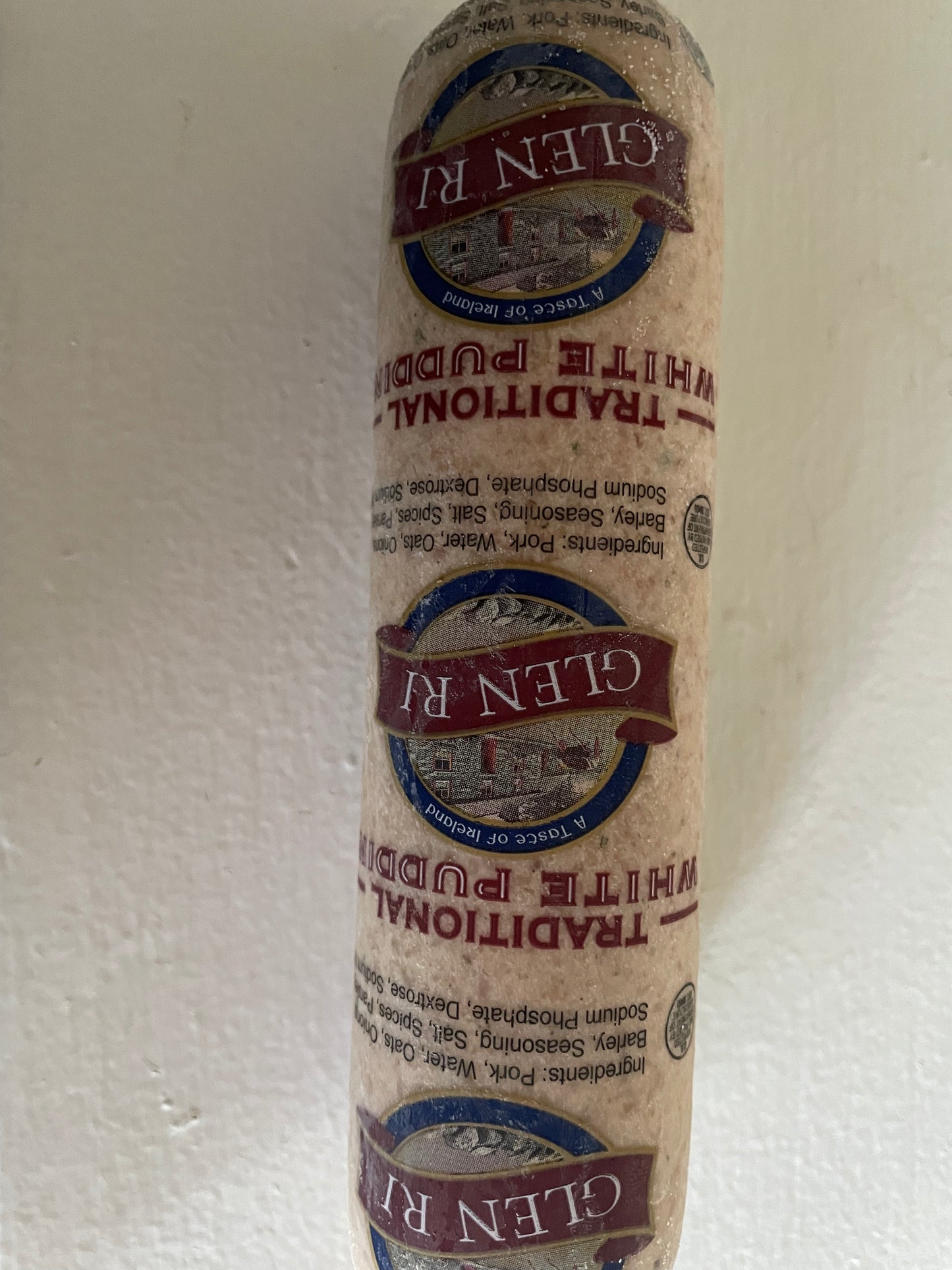 Glen RI White Pudding (8oz) Available in store only (Buy 1 get 1 free)