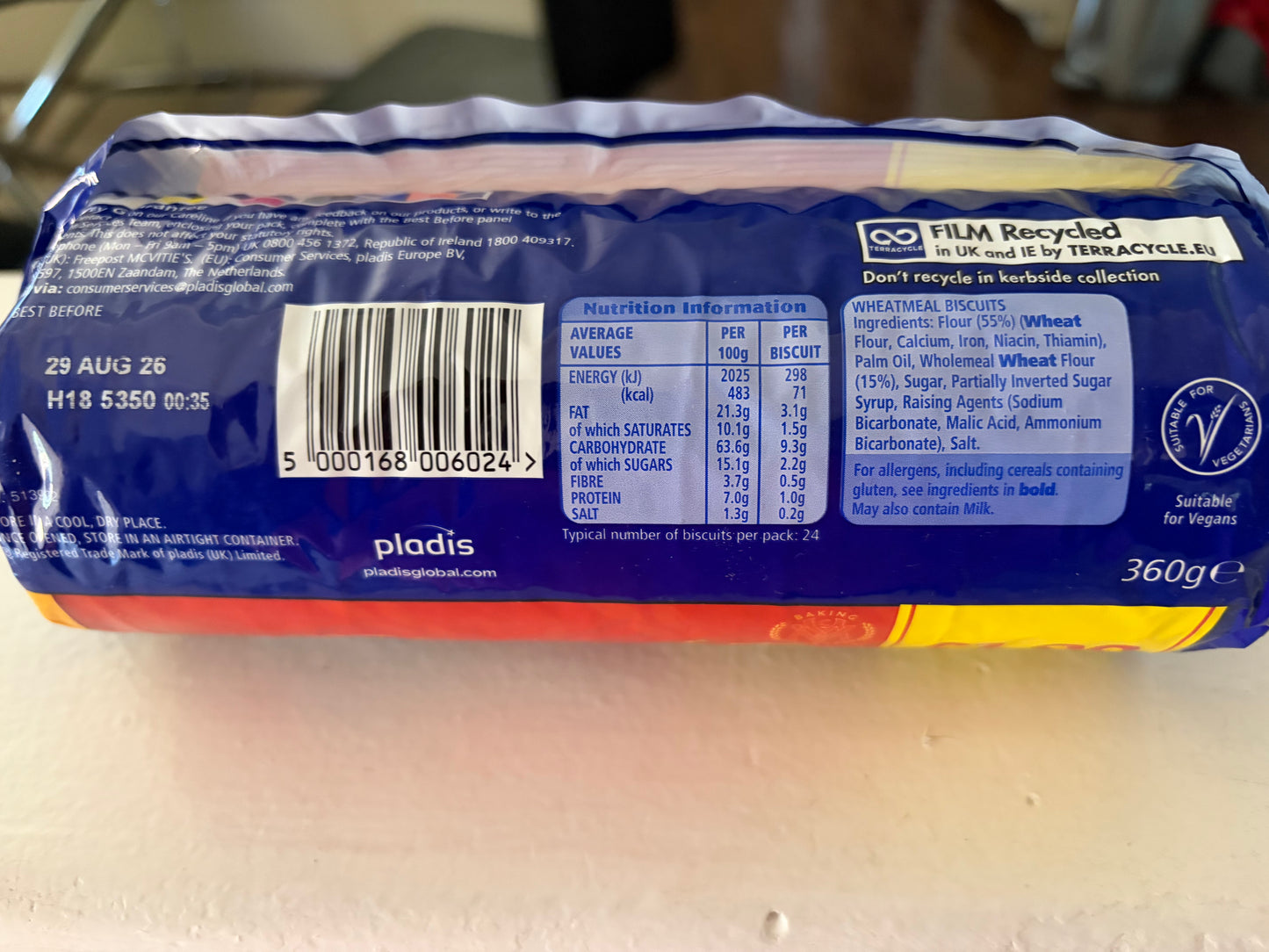 McVitie's Digestives 360g