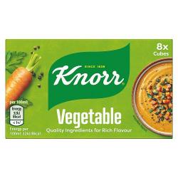 Knorr Vegetable Stock Cubes 8 x 10g (buy 1 get 1 free)