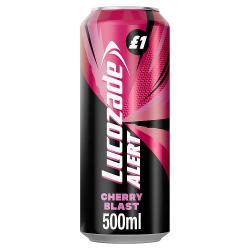 Lucozade  Alert Cherry Energy Blast 500ML