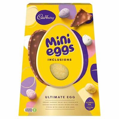 Cadbury Mini Eggs Inclusions Ultimate Egg 374g (buy 1 get 1 free)