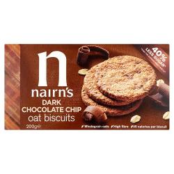 Nairns Dark Chocolate Chip Oat Biscuits 200G