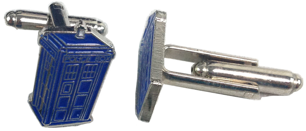 Doctor Who Cufflinks - TARDIS