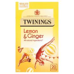 Twinings Lemon & Ginger (20 teabags)