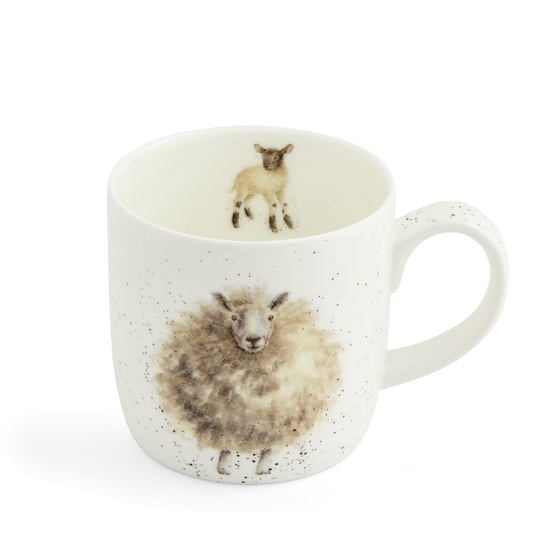 RW-Wrendale Designs THE WOOLY JUMPER MUG 11 OZ