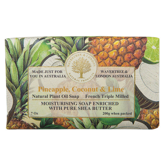 Wavertree Pineapple, Coconut and Lime Luxury Soap Bars