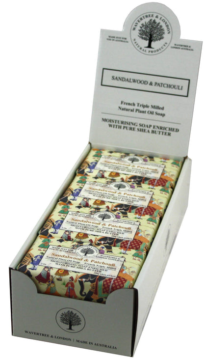 Wavertree & London Sandalwood & Patchouli  Luxury Soap Bars