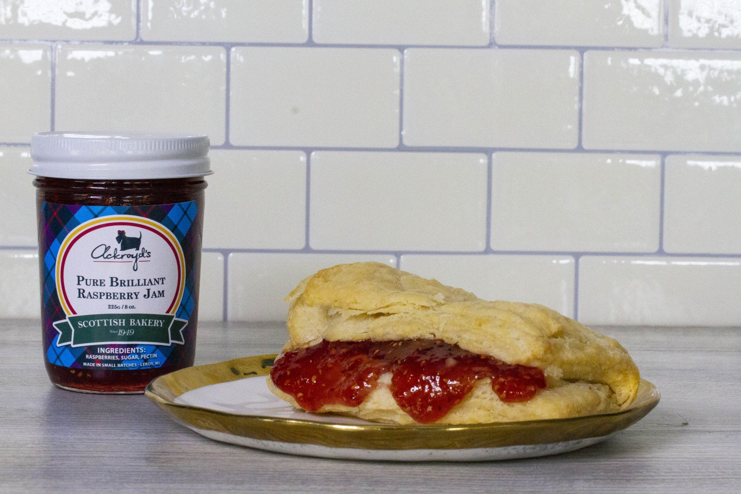 Ackroyd's Jam: Pure Brilliant Raspberry