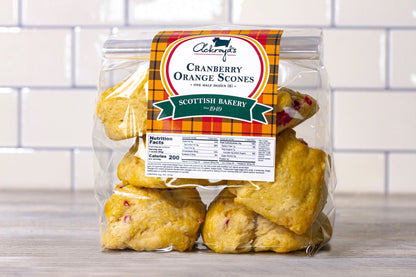 Ackroyd's Scones: Cranberry Orange (6 Pack)