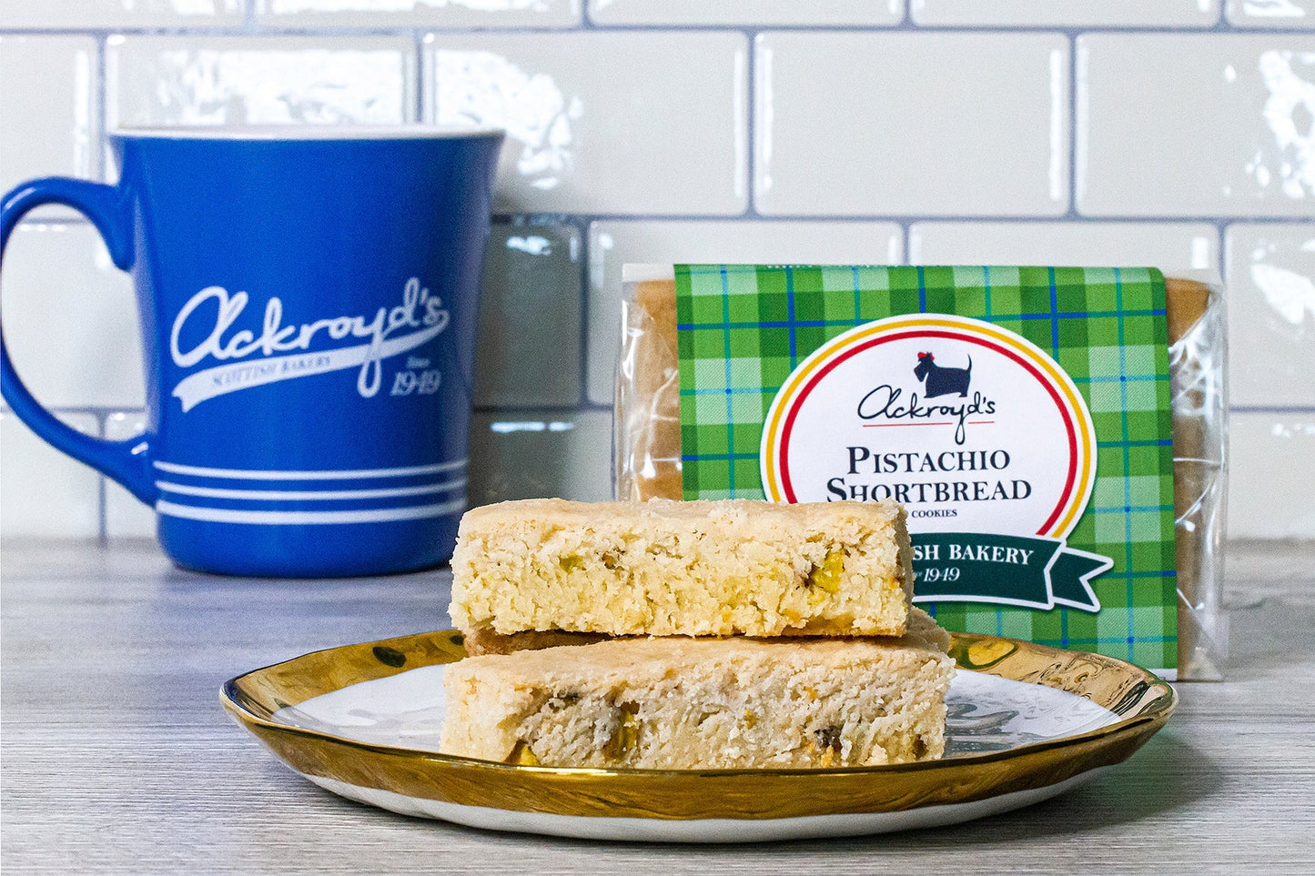 Ackroyd's Scottish Shortbread: Pistachio