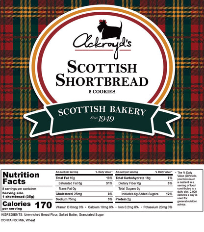 Ackroyd's Scottish Shortbread: Traditional