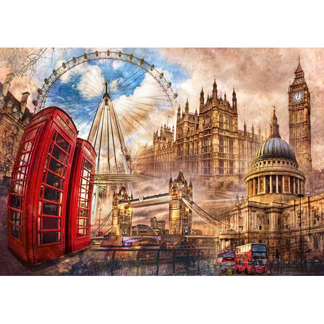 Vintage London-1500 Pc Puzzle