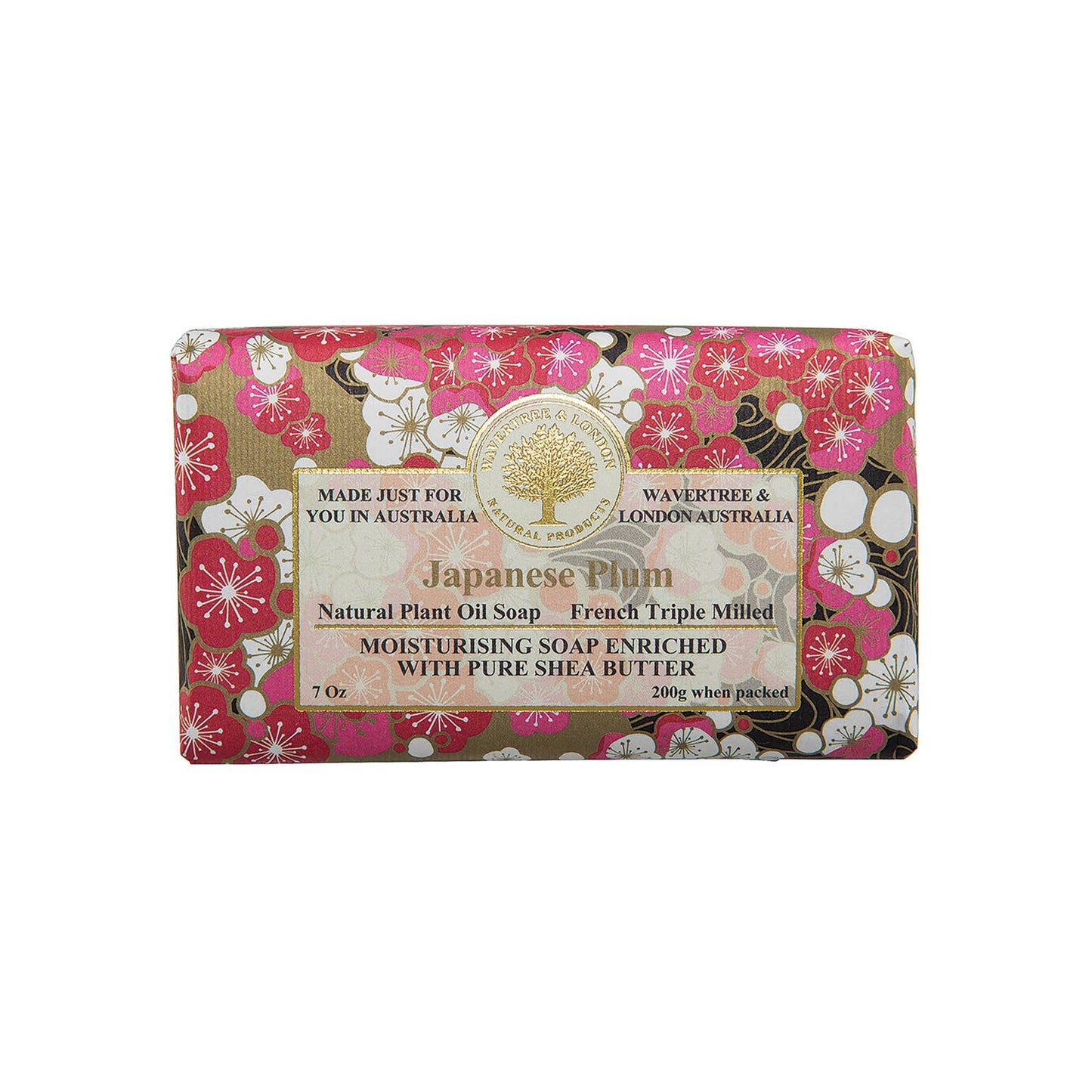 Wavertree & London Japanese Plum  Luxury Soap Bars