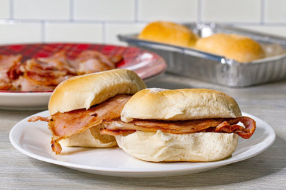 Baps (Morning Rolls) Par-baked (Tray of 4)