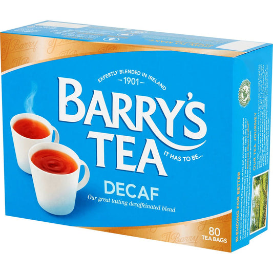 Barry's Tea Decaf 80 Teabags