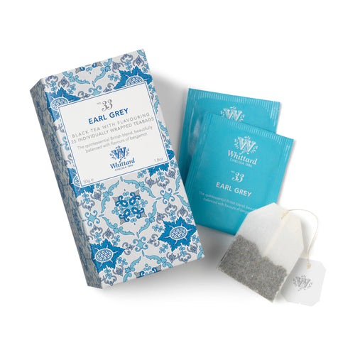 Whittard of Chelsea Earl Grey 25 individually wrapped teabags