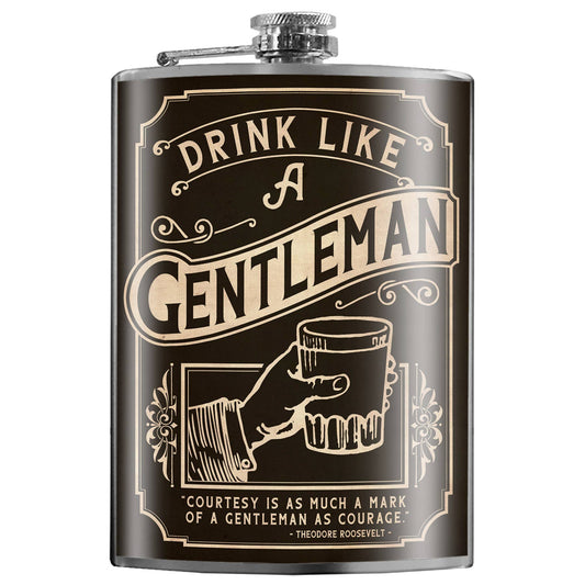 Flask - Drink Like a Gentleman