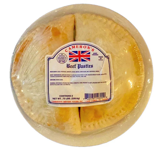 Cameron's Beef Pasties 2 PK 326g (available in store only)