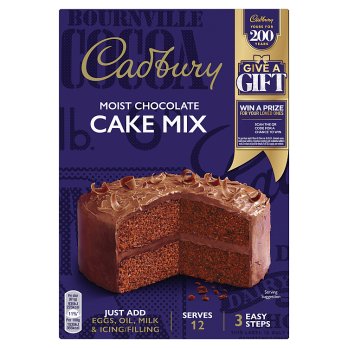 Cadbury Moist Chocolate Cake Mix 400g