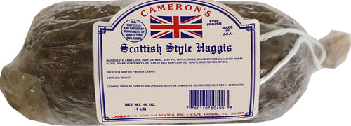 Cameron's Scottish Style Haggis (available in store only)