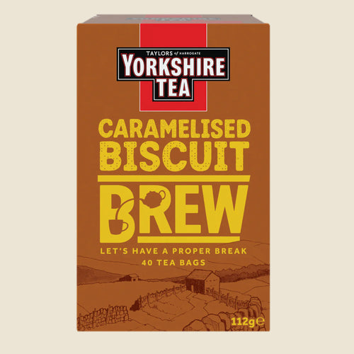 Taylors of Harrogate Caramelised Biscuit Brew 40 Tea bags