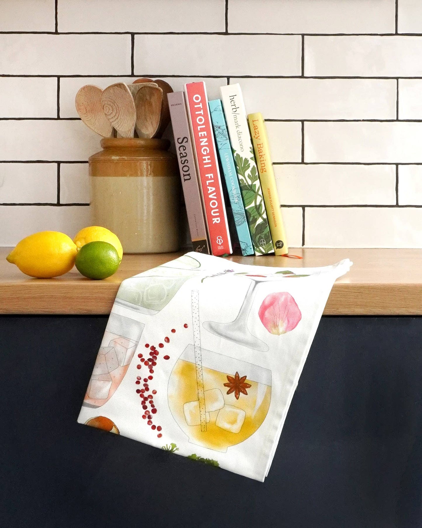 Corinne Alexander G&T Tea Towel - British Made – 100% Cotton
