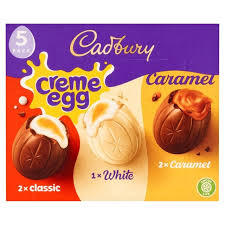 Cadbury Mixed Creme Eggs 5 Pack (200g)