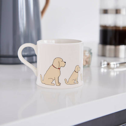 Sweet William Designs Mischievous Mutts Dog Mug - Cockapoo / Labradoodle (Apricot)