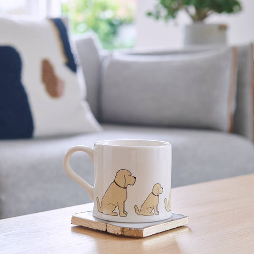 Sweet William Designs Mischievous Mutts Dog Mug - Cockapoo / Labradoodle (Apricot)