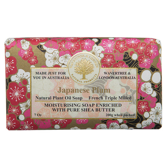 Wavertree & London Japanese Plum  Luxury Soap Bars