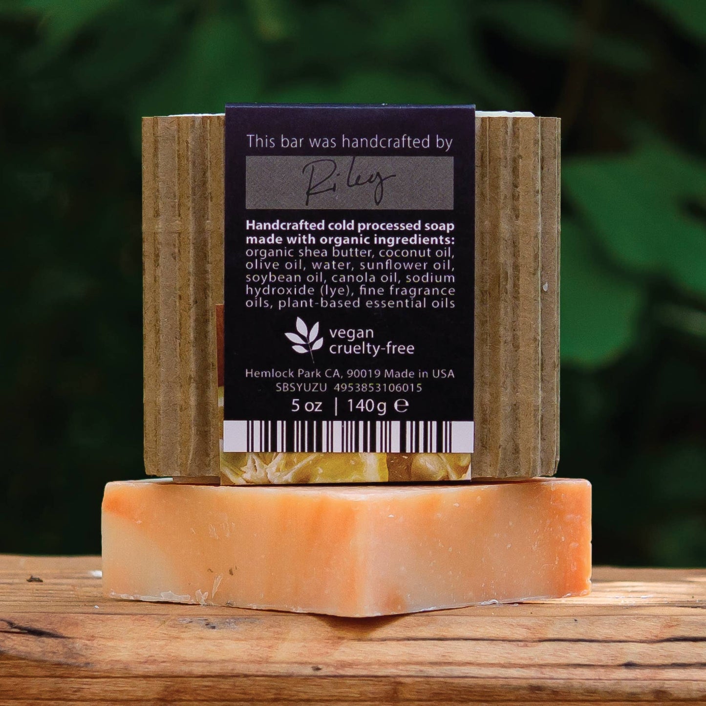 Organic Shea Butter Soap by Hemlock Park