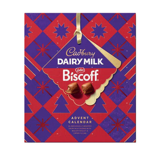 Cadbury Dairy Milk Biscoff Advent Calendar 236g