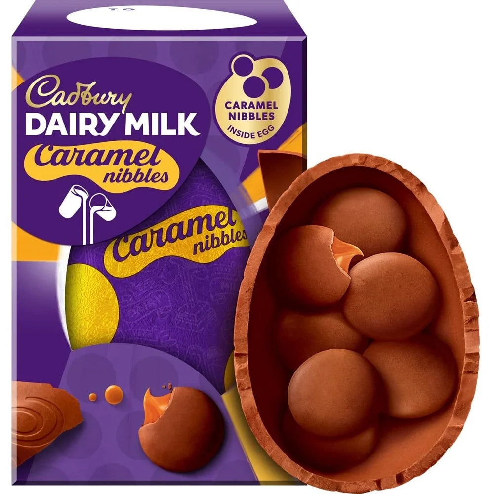 Cadbury Dairy Milk Caramel Nibbles Egg 96g