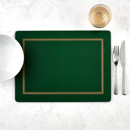Classic Placemats Set of 4 - Emerald