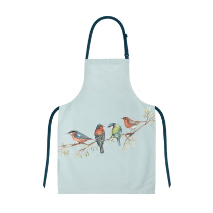 Meg Hawkins 'The Lookout' British Birds Design Apron