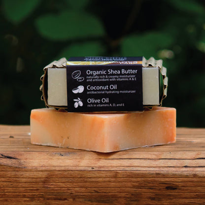 Organic Shea Butter Soap by Hemlock Park