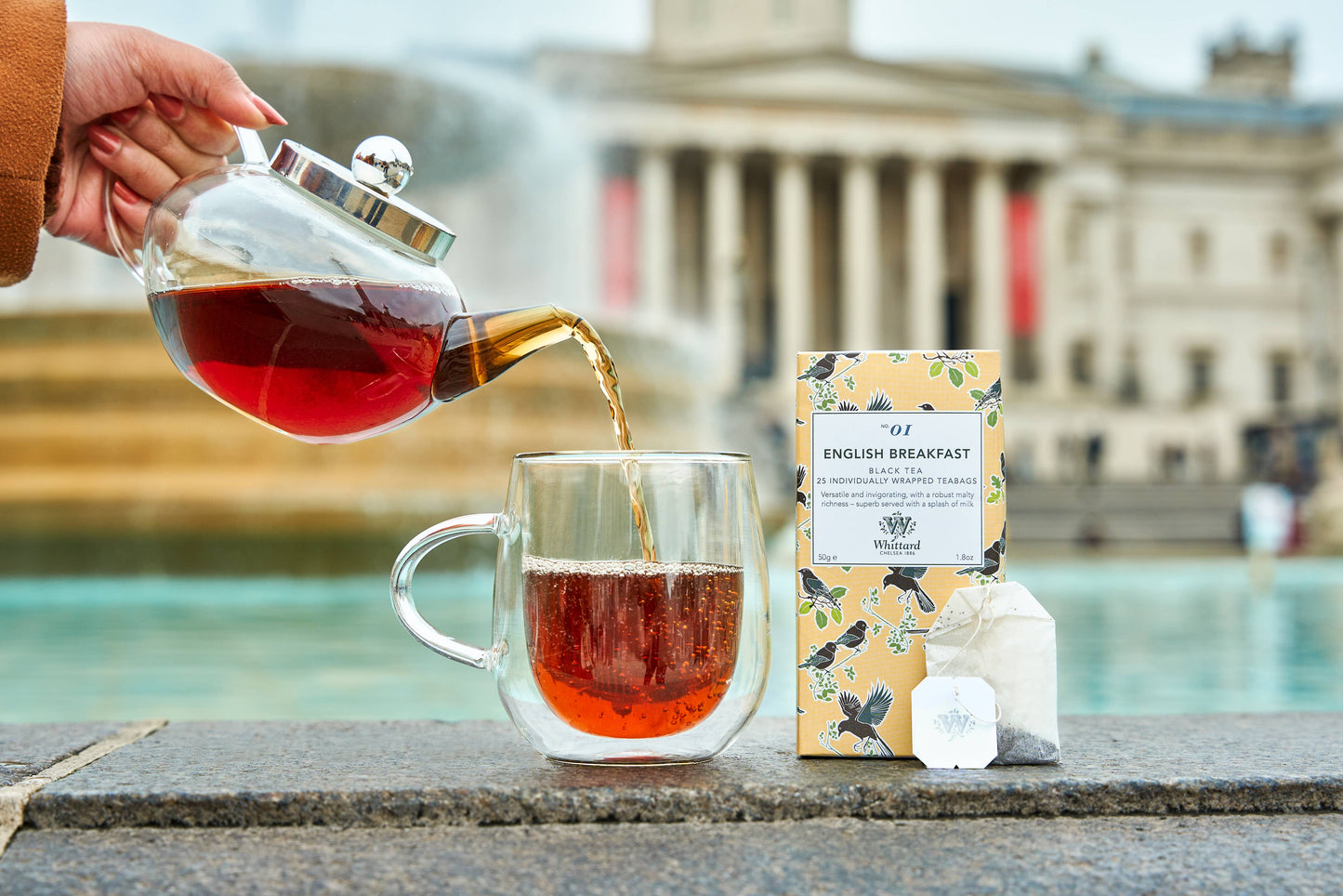 Whittard of Chelsea English Breakfast 25 individually wrapped teabags