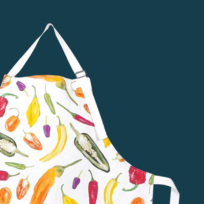 Corinne Alexander Chilli Apron - British Made - 100% Cotton