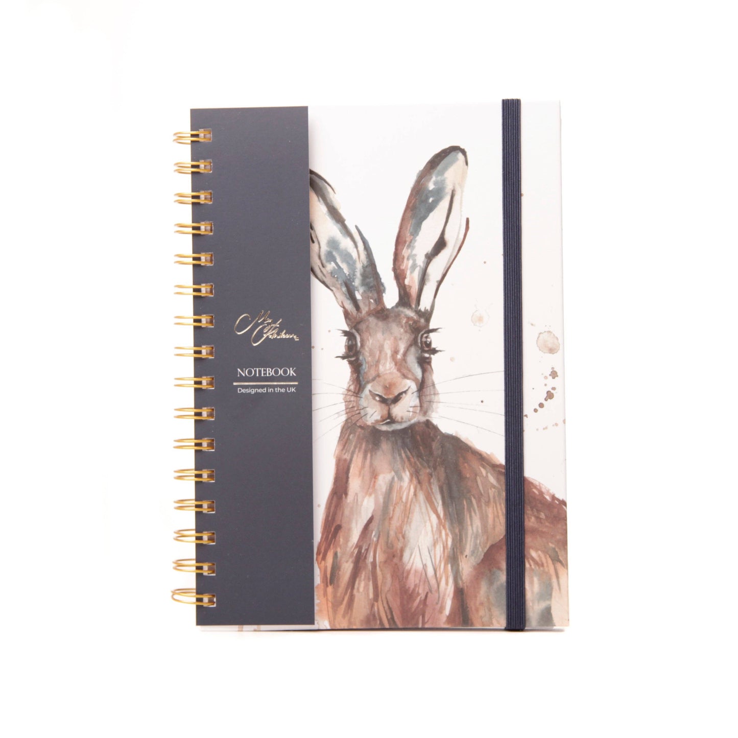 Meg Hawkins 'The Meadow' Hare Watercolour Design A5 Notebook