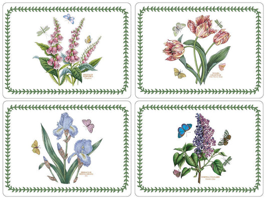Botanic Garden Motifs Placemats Set of 4