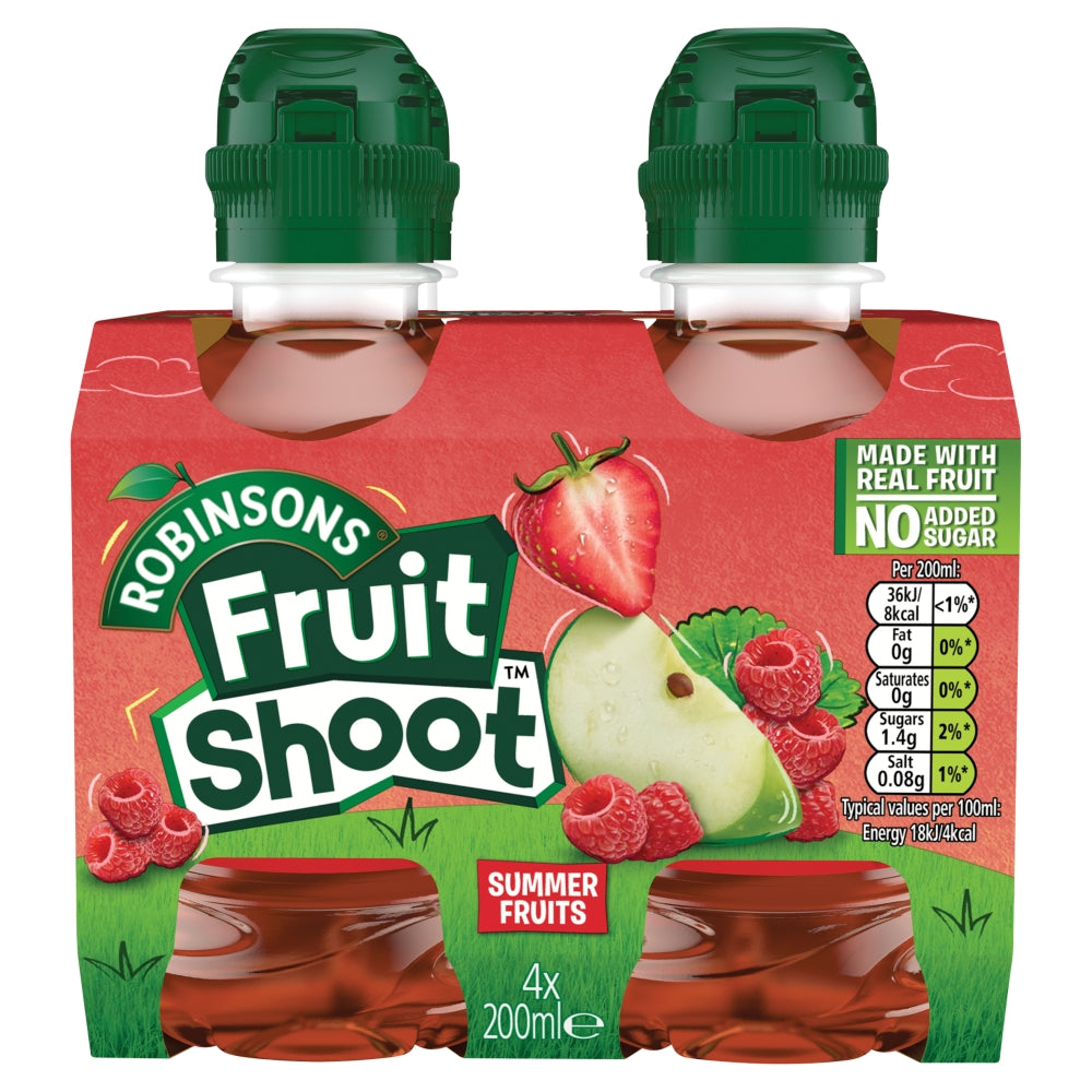 Robinsons Fruit Shoot Summer Fruits 4 x 200 ml