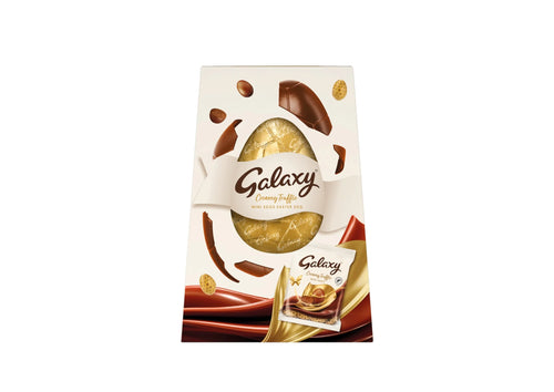 Galaxy Creamy Truffle Mini Eggs Easter Egg 194g (buy 1 get 1 free)
