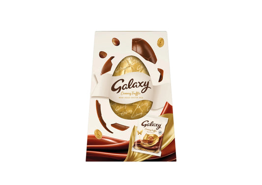 Galaxy Creamy Truffle Mini Eggs Easter Egg 194g (buy 1 get 1 free)