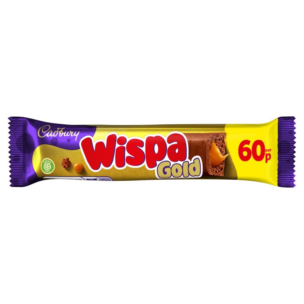 Cadbury Wispa Gold Bar 48g (12 ct)