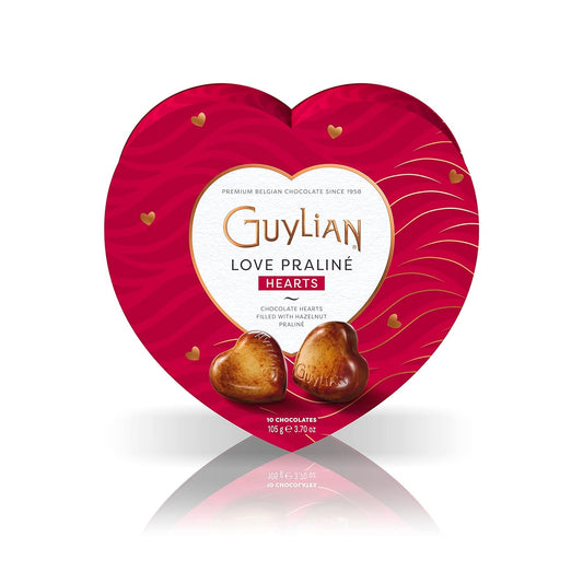 Guylian Heart Love Shaped 10 Chocolates Gift Box
