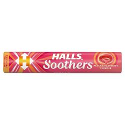 Halls Soothers Peach & Raspberry 45g