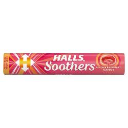 Halls Soothers Peach & Raspberry 45g