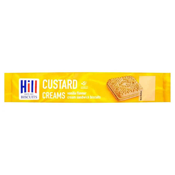 Hill Custards Creams Sandwich Vanilla Flavor 150G