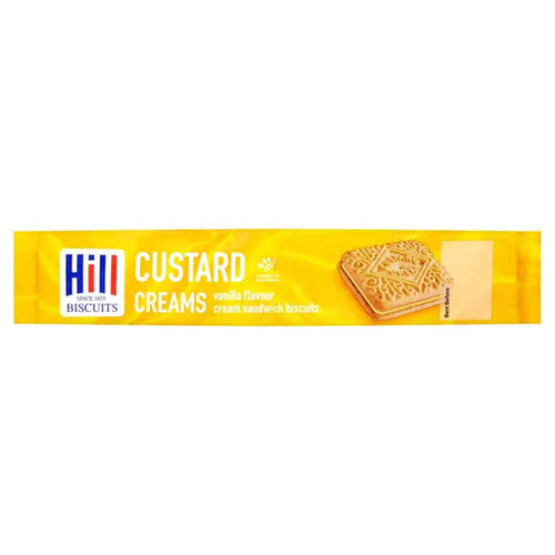 Hill Custards Creams Sandwich Vanilla Flavor 150G